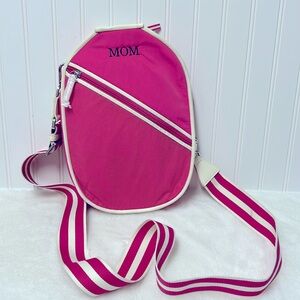 Mark & Graham Sporty Stripe Pickleball Crossbody